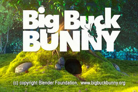 Играть в Big buck bunny